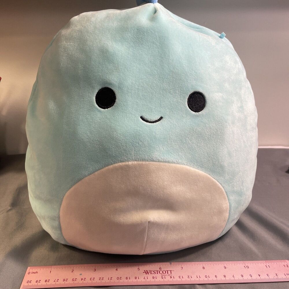 Squishmallow, Blue Dinosaur, Grayson 12” Tall